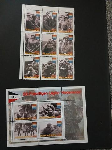 Postzegels 2 wereldoorlog  beschikbaar voor biedingen