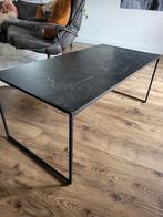 Marmerlook salontafel, Huis en Inrichting, Tafels | Salontafels, Ophalen, 100 tot 150 cm, 50 tot 100 cm, Zo goed als nieuw