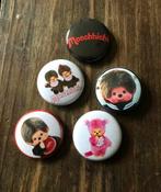 MONCHHICHI #2 buttons speldjes pins, Verzenden, Nieuw, Button