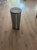 Prullenbak EKO (30 liter), Huis en Inrichting, Ophalen, Gebruikt, Rvs, 50 tot 75 cm