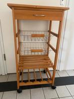 Keukentrolley, Huis en Inrichting, Ophalen, 50 tot 100 cm, Zo goed als nieuw, Minder dan 100 cm