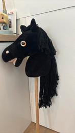 Hobby horse zwart met haar en ogen, Ophalen of Verzenden, Zo goed als nieuw