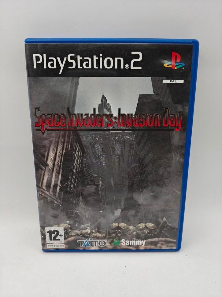Space Invaders Invasion Day PS2, Spelcomputers en Games, Games | Sony PlayStation 2, Zo goed als nieuw, Avontuur en Actie, 1 speler