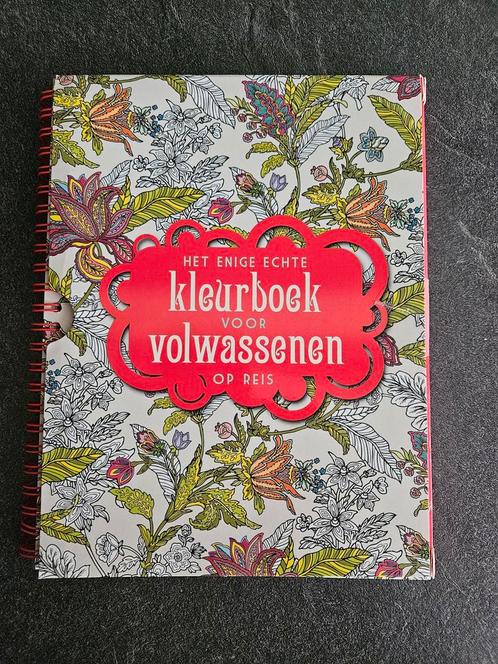 het enige echte kleurboek voor volwassenen op reis, Hobby en Vrije tijd, Tekenen, Nieuw, Ophalen of Verzenden