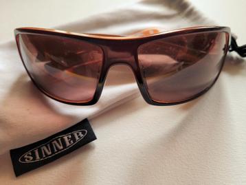 Zgan SINNER Zonnebril / Bril / Sunglasses Shooter Bruin beschikbaar voor biedingen