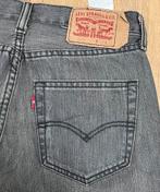 Levi’s 501 straight fit spijkerbroek grijs - Maat W29 L32, Ophalen of Verzenden, Zo goed als nieuw, Grijs, W28 - W29 (confectie 36)