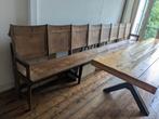 Kerkbank uit de oude kerk van Delft, 4m, Antiek en Kunst, Antiek | Meubels | Stoelen en Banken, Ophalen