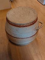 Leuke rotan mand te koop, Ophalen, Gebruikt, Rond, Riet