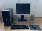 Retro PC - Windows XP Pro - Compleet met monitor en speakers, Computers en Software, Desktop Pc's, Ophalen, HDD, 2 tot 3 Ghz, Met monitor
