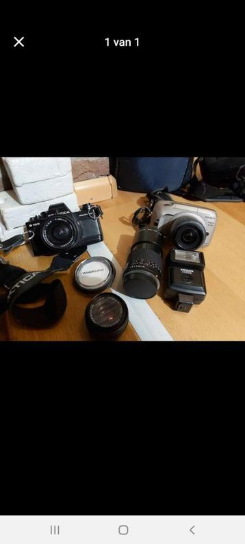  Minolta vectis S100 +praktica B100 28mm filters objectieven beschikbaar voor biedingen