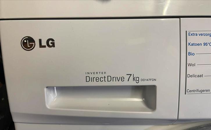 LG Direct Drive 7kg Wasmachine, Witgoed en Apparatuur, Wasmachines, Gebruikt, Voorlader, 6 tot 8 kg, 85 tot 90 cm, 1200 tot 1600 toeren