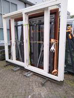 Hardhout schuifpuien op voorraad, Doe-het-zelf en Verbouw, Ophalen, Nieuw, Buitendeur, Schuifdeur