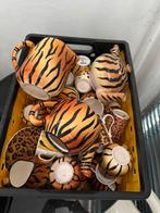 Panter, tijger servies, Huis en Inrichting, Keuken | Servies, Ophalen, Overige stijlen