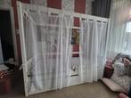 Hemelbed wit, Gebruikt, 70 tot 85 cm, 180 cm of meer, Ophalen
