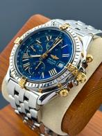 Breitling Crosswind B13055 Blauw Staal Goud, Sieraden, Tassen en Uiterlijk, Ophalen of Verzenden, Zo goed als nieuw, Staal, Overige merken