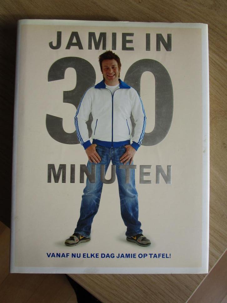 Kookboek - Jamie in 30 minuten, Boeken, Kookboeken, Zo goed als nieuw, Voorgerechten en Soepen, Hoofdgerechten, Taart, Gebak en Desserts