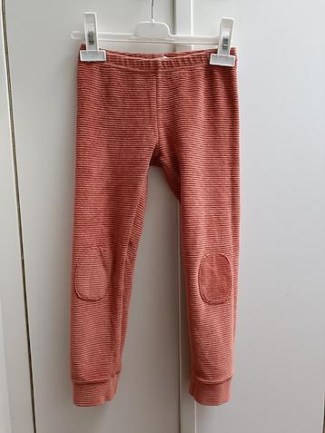 Fijne Mingo rib winterlegging met kneistukken 122 coral beschikbaar voor biedingen