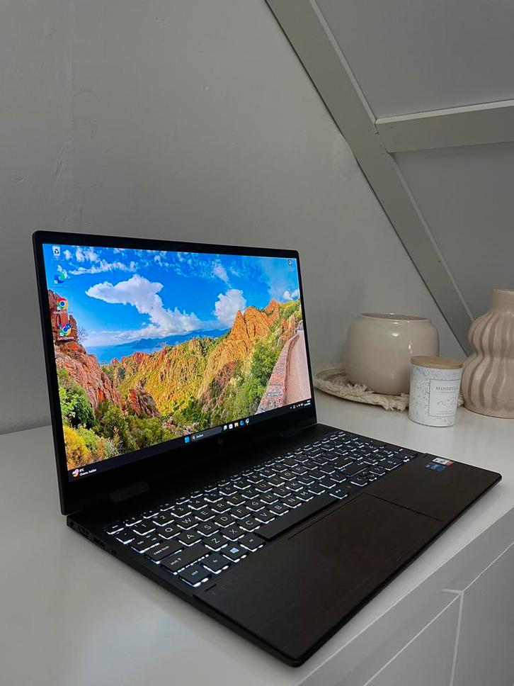HP Envy laptop, Computers en Software, Windows Laptops, Zo goed als nieuw, 15 inch, SSD, 2 tot 3 Ghz, 16 GB, Qwerty, Met videokaart