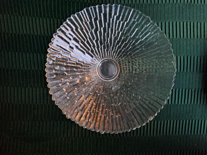 Pavel Panek schaal, Huis en Inrichting, Woonaccessoires | Schalen en Manden, Zo goed als nieuw, Schaal, Rond, Glas, Ophalen