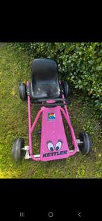 Kettler skelter roze trapauto, Ophalen, Zo goed als nieuw, Berg