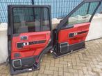 deurpanelen rood leder range rover l322, Auto-onderdelen, Ophalen of Verzenden, Land Rover