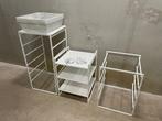 Ikea Jonaxel combinatie stellingkast wit - rekken & manden, Ophalen, Gebruikt