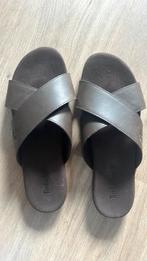 Leren slippers Timberland 44, Ophalen of Verzenden, Zo goed als nieuw, Bruin