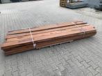 Hardhouten damwand profiel azobé restant 3x20x300 - J&W 59, Ophalen, Planken, Nieuw, Hardhout