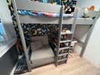 Hoogslaper, Huis en Inrichting, Slaapkamer | Bedden, Ophalen, Gebruikt, 90 cm, Eenpersoons