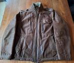 DNR Lederen Pilotenjack maat 54, Maat 52/54 (L), Bruin, Ophalen of Verzenden, DNR