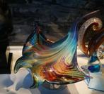 Grote manta rog Chalcedony Murano glas  ~  Gesigneerd, Ophalen of Verzenden