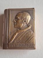 Boekdoosje Paus Pias XII, voor rozenkrans, Antiek en Kunst, Antiek | Religie, Ophalen of Verzenden