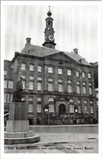 Den Bosch - Stadhuis met Standbeeld van Jeroen Bosch, Verzenden, 1940 tot 1960, Ongelopen, Noord-Brabant