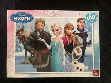 Frozen Puzzel - 100 Stukjes beschikbaar voor biedingen