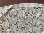 Rond tafelkleed kant/cremekleurig, Ophalen of Verzenden, Nieuw, Rond, Binnen