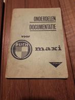 Onderdelen documentatie voor puch maxi, Ophalen of Verzenden
