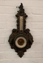 Barometer mooie oude bronzen barometer goede staat, Audio, Tv en Foto, Weerstations en Barometers, Ophalen of Verzenden