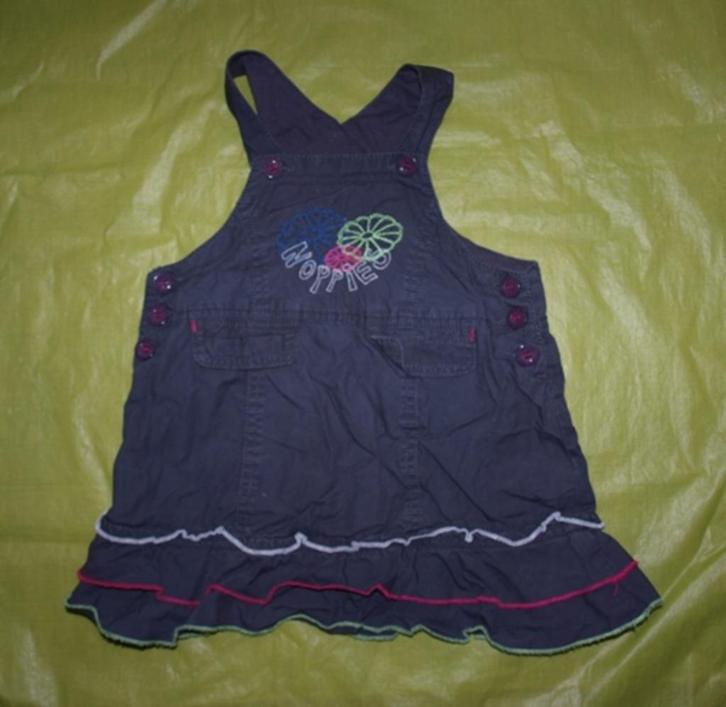 Grijs Jurkje NOPPIES (80), Kinderen en Baby's, Babykleding | Maat 80, Gebruikt, Meisje, Jurkje of Rokje, Ophalen of Verzenden