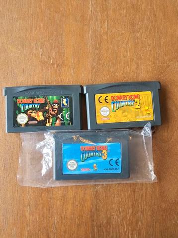 Donkey Kong Country GBA - Complete Set! beschikbaar voor biedingen