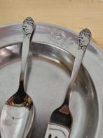 gero zilmeta,rvs servies, bord met vork en lepel, Huis en Inrichting, Keuken | Servies, Ophalen of Verzenden, 'T Olde Gre-j, Info@toldegrej.nl