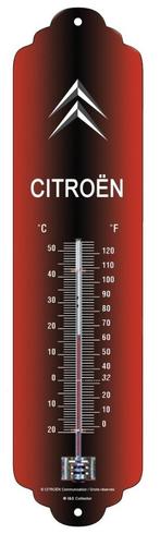 Citroen logo reclame thermometer van metaal wanddeco