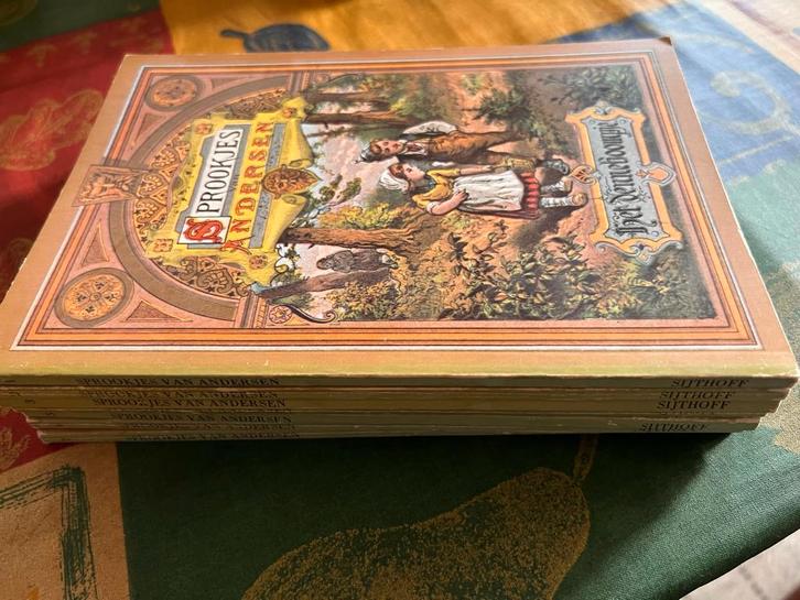 Sprookjes van Andersen, 7 aparte deeltjes, Boeken, Sprookjes en Fabels, Gelezen, Ophalen of Verzenden