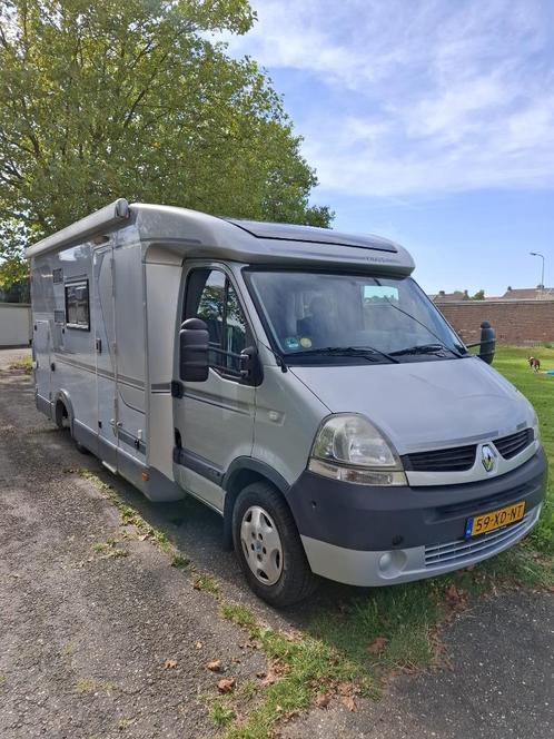 Renault Master Knaus Camper SportTi 650MG 2007 XL Garage, Caravans en Kamperen, Campers, Particulier, tot en met 3, Half-integraal