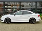 Audi A3 Limousine 30 TFSI S-Line Automaat Facelift LED NAP A, Gebruikt, Lichtsensor, Wit, Origineel Nederlands