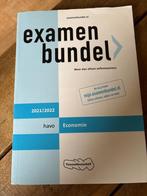 Examenbundel Economie Havo 2021/2022, Ophalen, Zo goed als nieuw, HAVO, Economie