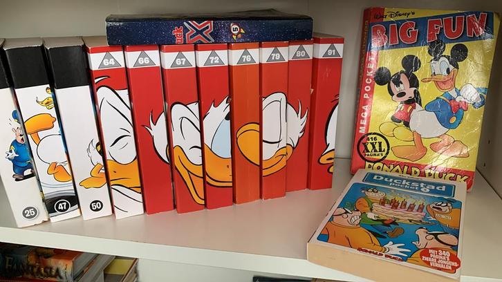 9 Dubbeldikke Donald Ducks en Specials (zie omschrijving), Boeken, Strips | Comics, Gelezen, Meerdere comics, Overige gebieden