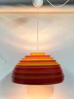 Vintage hanglamp van Wilhelm Vest voor Vest Leuchten 1967, Gebruikt, Ophalen of Verzenden, Metaal, Space age