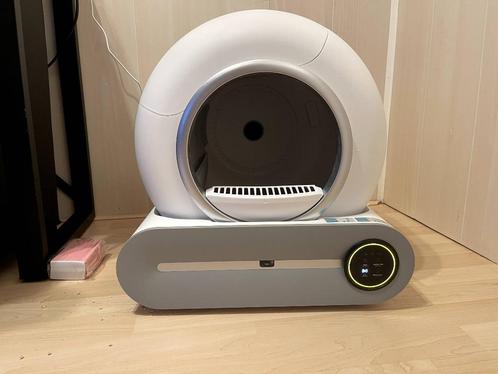 Elektrische smart kattenbak – bijna nieuw, compleet met doos, Dieren en Toebehoren, Kattenbakken, Nieuw, Open, Zelfreinigend, Ophalen of Verzenden