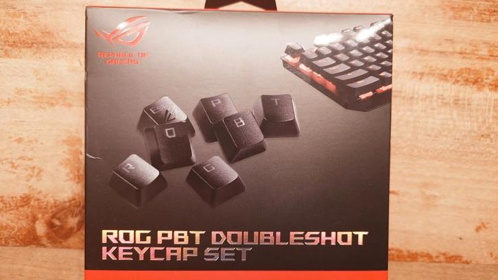 Asus ROG PTB Doubleshot Keycap Set - AZERTY, Computers en Software, Toetsenborden, Nieuw, Azerty, Gaming toetsenbord, Ophalen of Verzenden