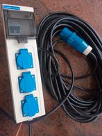 Camping Stroomkabel met Verdeelblok crusader products, Caravans en Kamperen, Ophalen of Verzenden